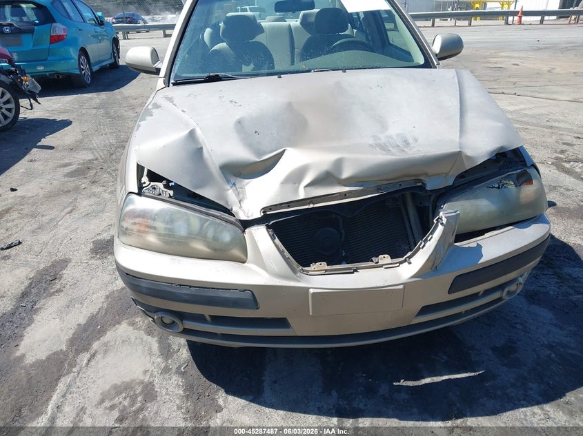 2006 Hyundai Elantra VIN KMHDN46D46U376086 IAAI salvage auction — FRONT END, Salvage (North Carolina), sold $425 on 2026-07-08 (photo 6)