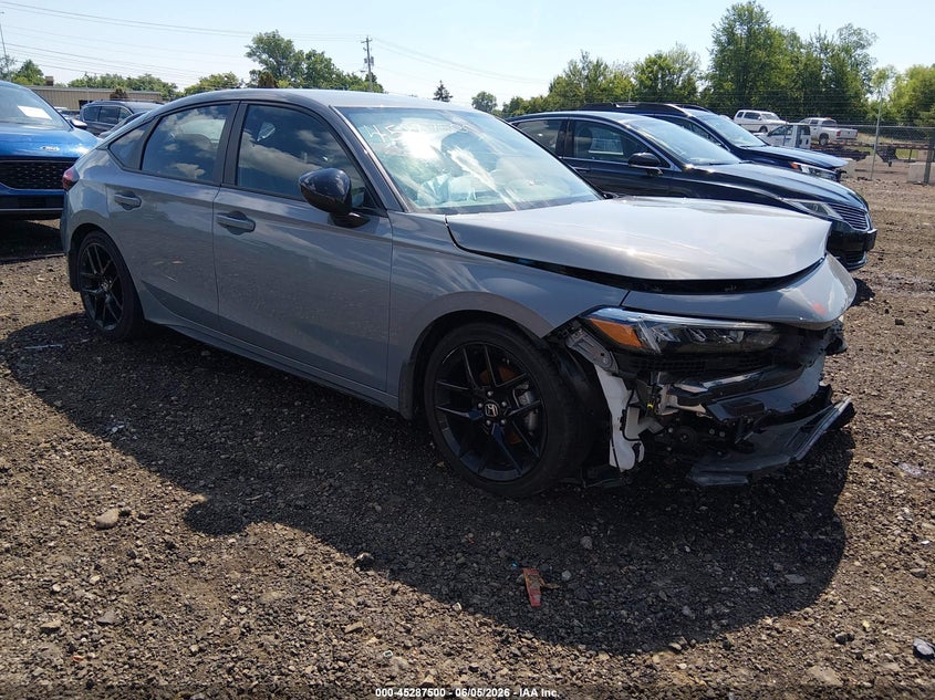 2025 Honda Civic VIN 19XFL2H85SE036882 — IAAI salvage auction photo