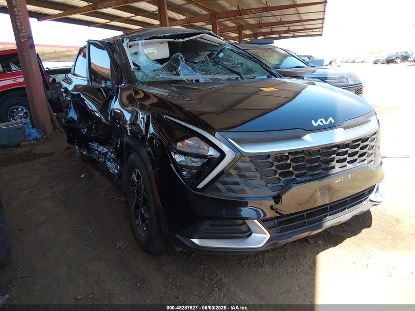 2023 Kia Sportage VIN KNDPU3AF1P7035705 IAAI salvage auction — ROLLOVER, Salvage Title, sold $3,050 on 2026-07-12 (photo 1)