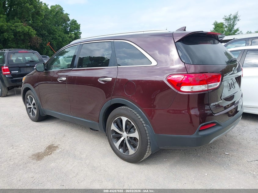 2016 Kia Sorento VIN 5XYPH4A52GG129144 IAAI salvage auction — BIO HAZARD, Clear (Minnesota), sold $2,100 on 2026-07-08 (photo 3)
