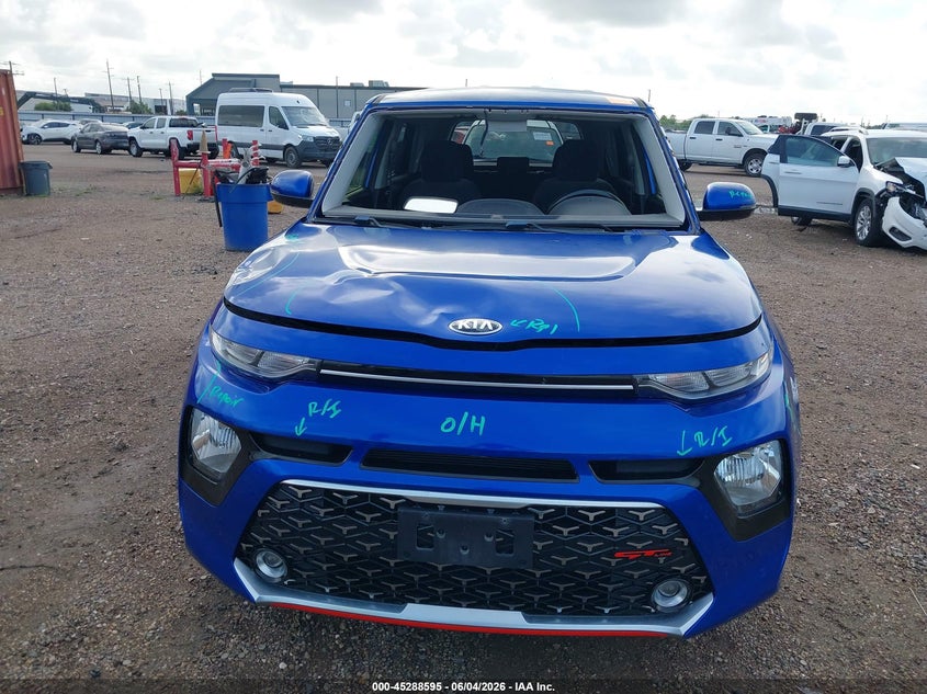 2020 Kia Soul VIN KNDJ63AU9L7117576 IAAI salvage auction — HAIL, Salvage Title, sold $2,950 on 2026-07-29 (photo 6)