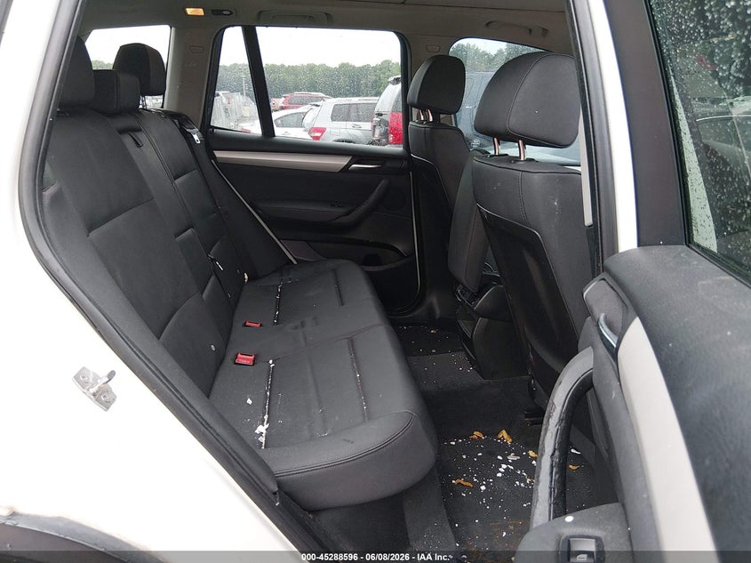 2013 BMW X3 VIN 5UXWX9C59D0A11037 IAAI salvage auction — FRONT END, Salvage Title, sold $1,200 on 2026-07-15 (photo 8)