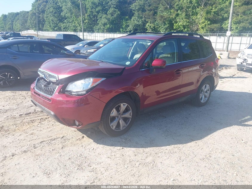 2015 Subaru Forester VIN JF2SJAHC9FH413332 IAAI salvage auction — NORMAL WEAR, Clear (Georgia), sold $425 on 2026-07-16 (photo 2)