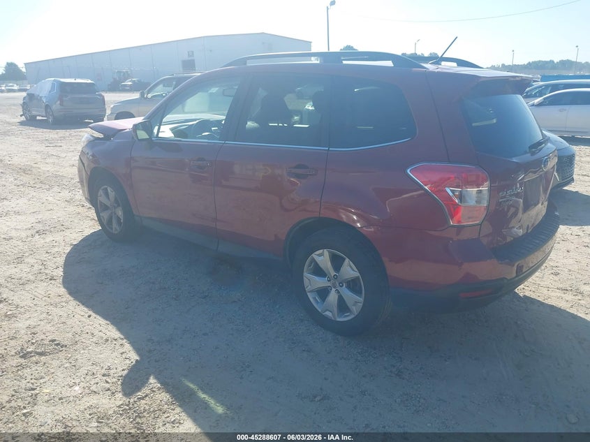 2015 Subaru Forester VIN JF2SJAHC9FH413332 IAAI salvage auction — NORMAL WEAR, Clear (Georgia), sold $425 on 2026-07-16 (photo 3)