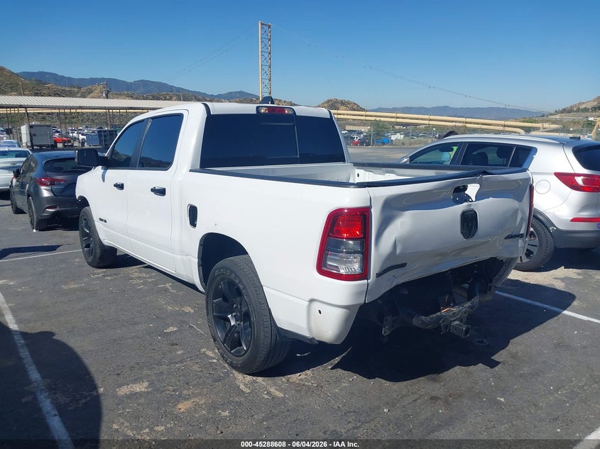 2023 Ram 1500 VIN 1C6RRFFG8PN635833 IAAI salvage auction — FRONT & REAR, Salvage Title, sold $8,600 on 2026-07-23 (photo 3)