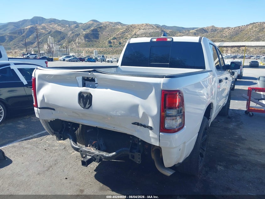 2023 Ram 1500 VIN 1C6RRFFG8PN635833 IAAI salvage auction — FRONT & REAR, Salvage Title, sold $8,600 on 2026-07-23 (photo 4)