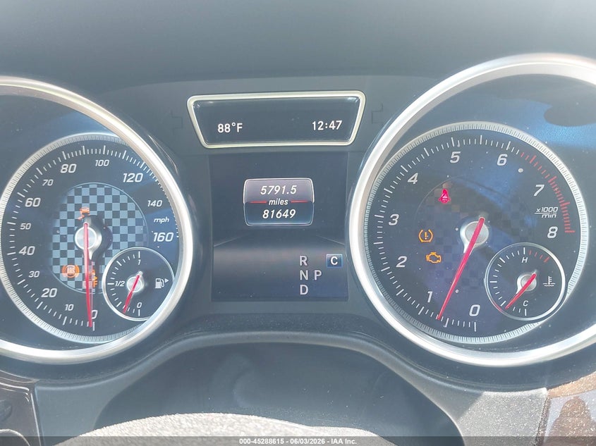 2017 Mercedes-benz Amg gle coupe VIN 4JGED6EB9HA056348 IAAI salvage auction — LEFT FRONT, Salvage Title, sold $14,800 on 2026-07-17 (photo 7)
