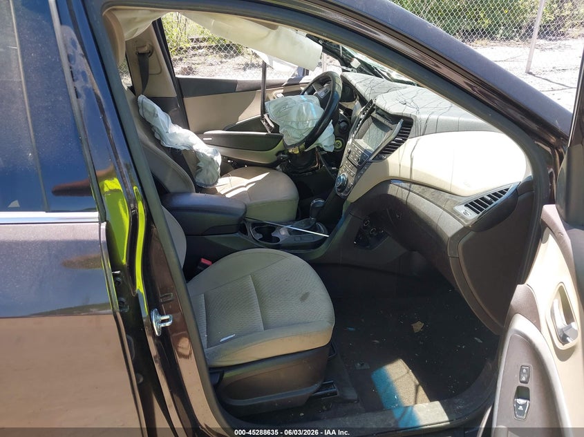 2018 Hyundai Santa fe VIN KM8SM4HF4JU276992 IAAI salvage auction — NORMAL WEAR, Clear (Pennsylvania), sold $1,400 on 2026-07-14 (photo 5)