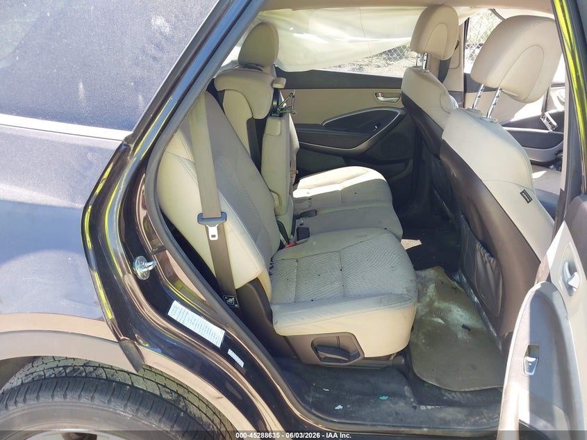 2018 Hyundai Santa fe VIN KM8SM4HF4JU276992 IAAI salvage auction — NORMAL WEAR, Clear (Pennsylvania), sold $1,400 on 2026-07-14 (photo 8)