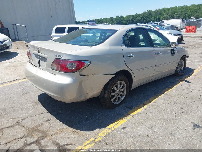 2002 Lexus ES VIN JTHBF30GX20069964 IAAI salvage auction — FRONT END, Salvage (Georgia), sold $325 on 2026-07-15 (photo 4)