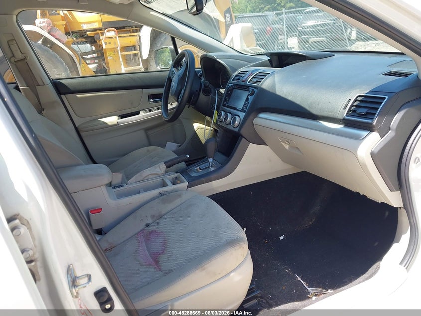 2015 Subaru Xv VIN JF2GPACCXF8314515 IAAI salvage auction — FRONT & REAR, Mv-907A (New York), sold $925 on 2026-07-28 (photo 5)