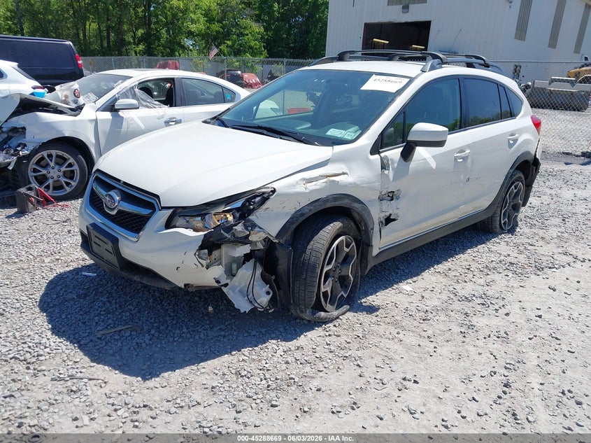 2015 Subaru Xv VIN JF2GPACCXF8314515 IAAI salvage auction — FRONT & REAR, Mv-907A (New York), sold $925 on 2026-07-28 (photo 2)
