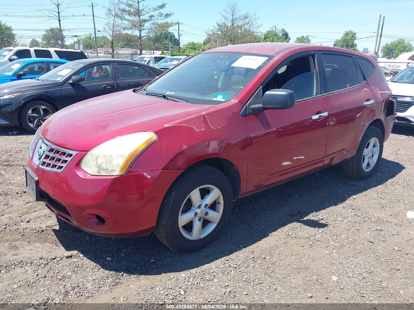 2010 Nissan Rogue VIN JN8AS5MV1AW115310 IAAI salvage auction — FRONT END, Salvage (New Jersey), sold $25 on 2026-07-20 (photo 2)