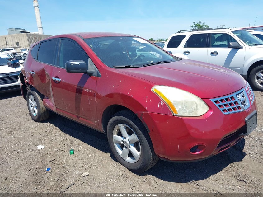 2010 Nissan Rogue VIN JN8AS5MV1AW115310 IAAI salvage auction — FRONT END, Salvage (New Jersey), sold $25 on 2026-07-20 (photo 6)