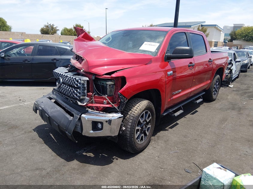 2020 Toyota Tundra VIN 5TFDY5F1XLX947484 IAAI salvage auction — RIGHT FRONT, Salvage Title, sold $11,800 on 2026-07-10 (photo 2)