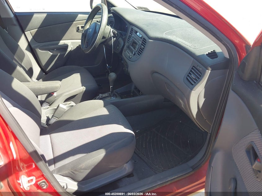 2011 Kia Rio VIN KNADH4A31B6734881 IAAI salvage auction — LEFT FRONT, Salvage (Pennsylvania), sold $175 on 2026-07-28 (photo 5)