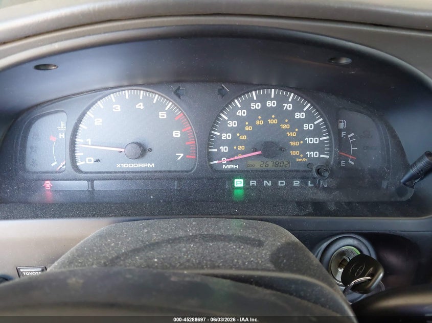 2002 Toyota 4runner VIN JT3GN86R220254742 IAAI salvage auction — NORMAL WEAR, Clear (Tennessee), sold $1,550 on 2026-07-27 (photo 7)