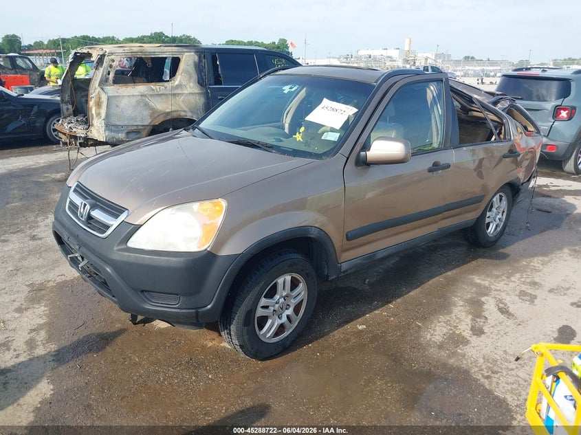 2002 Honda Cr-v VIN JHLRD78882C064533 IAAI salvage auction — ROOF, Salvage (Missouri), sold $300 on 2026-07-07 (photo 2)