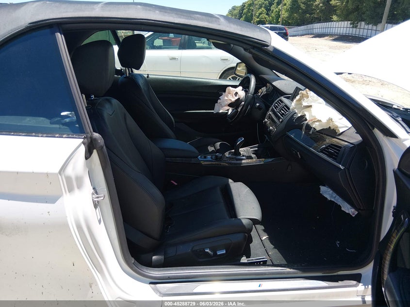 2016 BMW 2er VIN WBA1K9C56GV710363 IAAI salvage auction — FRONT END, Salvage Title, sold $2,575 on 2026-08-13 (photo 5)