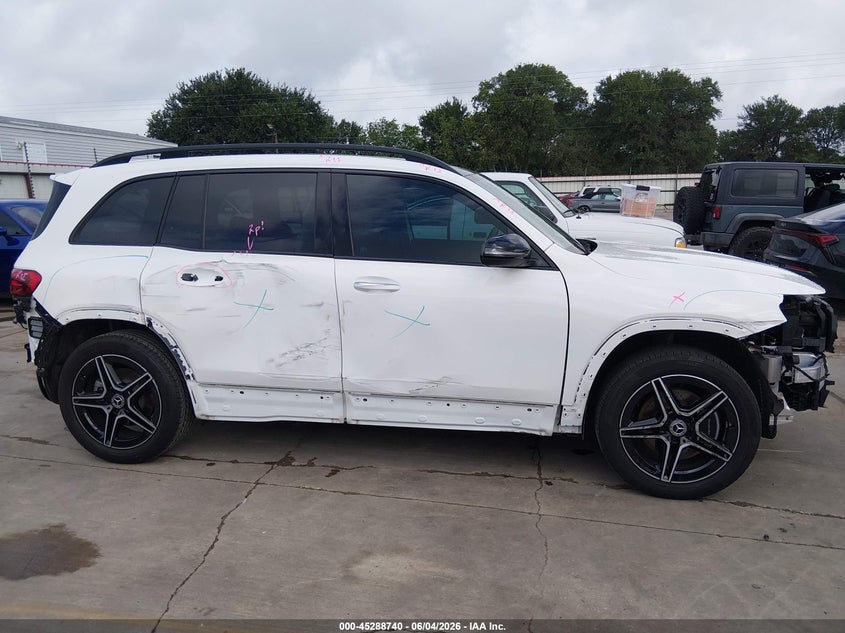 2025 Mercedes-benz Glb VIN W1N4M4GB7SW385800 IAAI salvage auction — FRONT & REAR, Original (Texas), sold $13,400 on 2026-07-21 (photo 6)