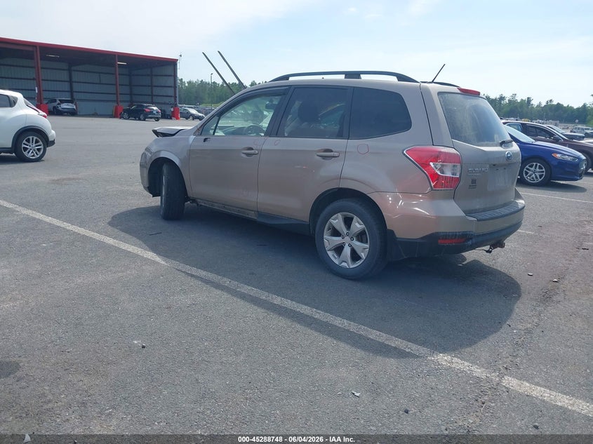 2014 Subaru Forester VIN JF2SJAEC6EH521958 IAAI salvage auction — FRONT END, Salvage Title, sold $625 on 2026-07-23 (photo 3)