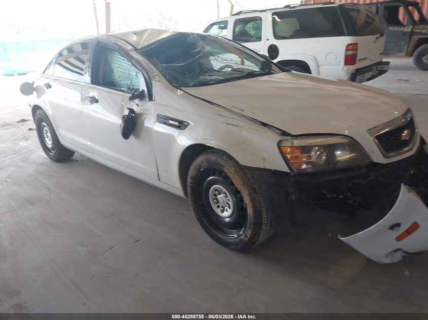 2013 Chevrolet Caprice VIN 6G1MK5R20DL829325 IAAI salvage auction — ROLLOVER, Clear (Tennessee), sold $2,250 on 2026-07-27 (photo 1)