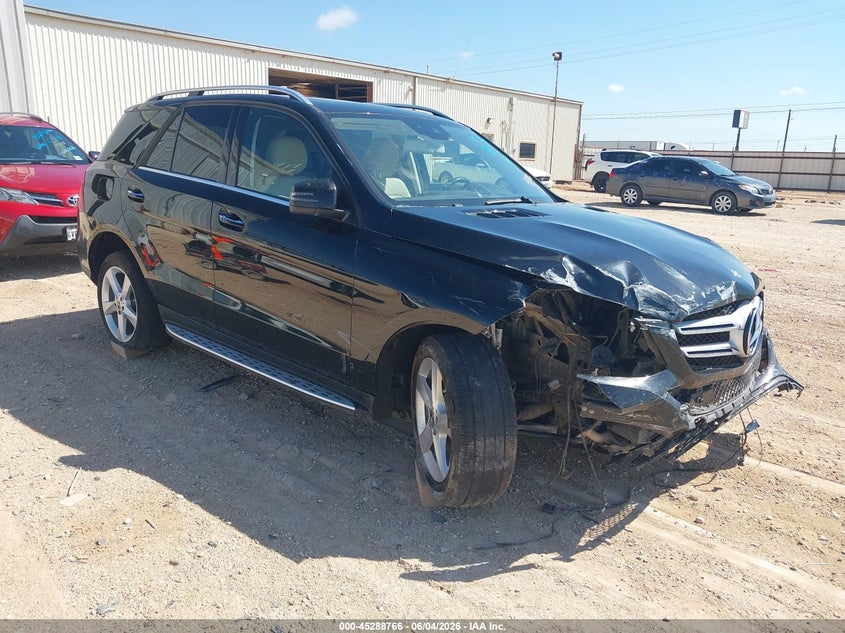 2018 Mercedes-benz Gle VIN 4JGDA5HBXJB014619 IAAI salvage auction — ENGINE DAMAGE, Salvage Title, sold $4,650 on 2026-07-19 (photo 1)