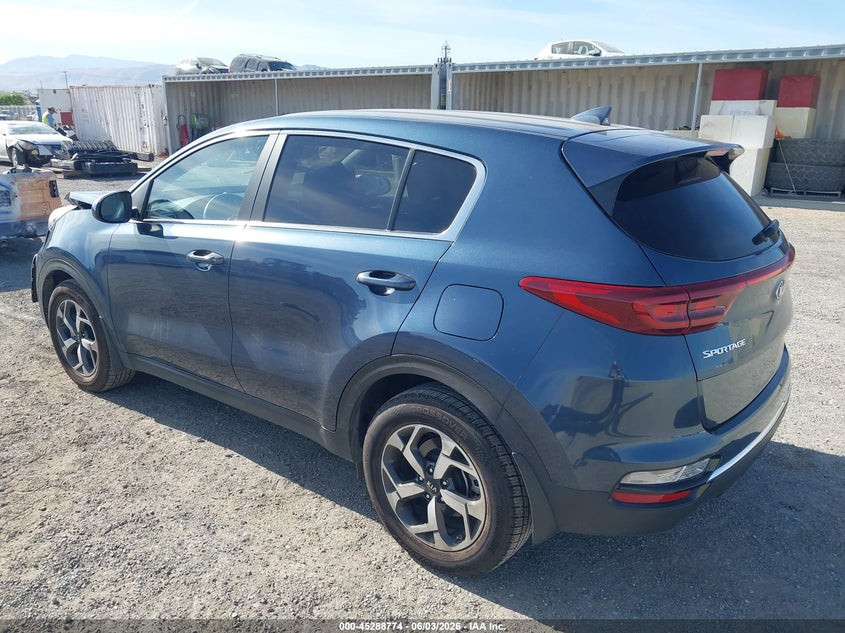 2022 Kia Sportage VIN KNDPM3AC5N7027450 IAAI salvage auction — FRONT END, Salvage Title, sold $3,750 on 2026-07-09 (photo 3)