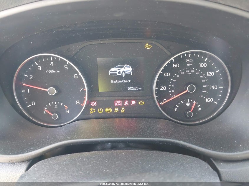 2022 Kia Sportage VIN KNDPM3AC5N7027450 IAAI salvage auction — FRONT END, Salvage Title, sold $3,750 on 2026-07-09 (photo 7)