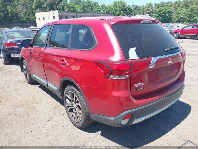 2016 Mitsubishi Outlander VIN JA4AZ3A37GZ031119 IAAI salvage auction — FRONT END, Salvage Title, sold $1,350 on 2026-07-25 (photo 3)