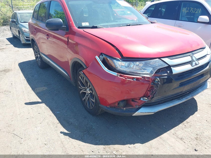 2016 Mitsubishi Outlander VIN JA4AZ3A37GZ031119 IAAI salvage auction — FRONT END, Salvage Title, sold $1,350 on 2026-07-25 (photo 6)