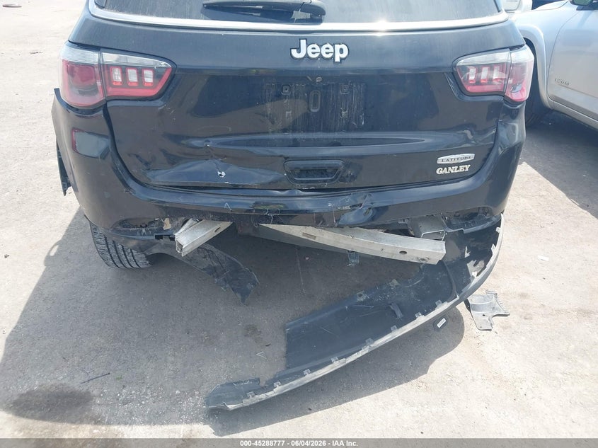 2018 Jeep Compass VIN 3C4NJCBB5JT194421 IAAI salvage auction — REAR END, Salvage Title, sold $1,400 on 2026-07-17 (photo 6)