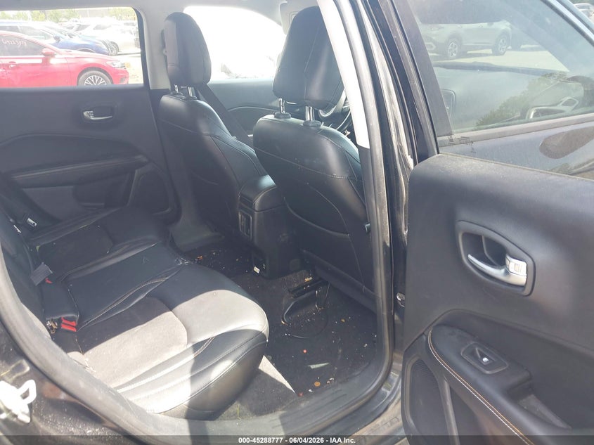 2018 Jeep Compass VIN 3C4NJCBB5JT194421 IAAI salvage auction — REAR END, Salvage Title, sold $1,400 on 2026-07-17 (photo 8)