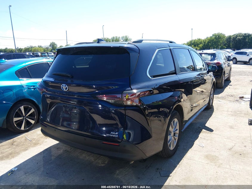 2024 Toyota Sienna VIN 5TDYSKFC4RS143022 IAAI salvage auction — HAIL, Salvage (Ohio), sold $28,550 on 2026-07-14 (photo 4)