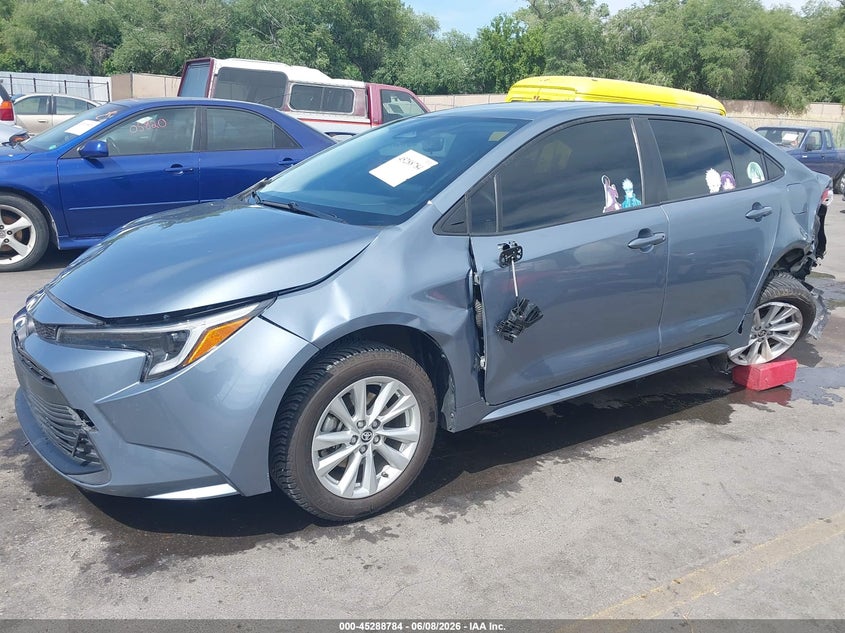 2023 Toyota Corolla VIN JTDBCMFE0P3009168 IAAI salvage auction — LEFT REAR, Salvage Title, sold $3,750 on 2026-07-23 (photo 2)