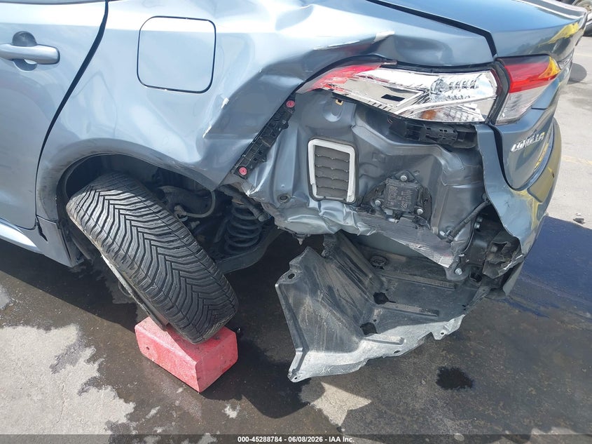 2023 Toyota Corolla VIN JTDBCMFE0P3009168 IAAI salvage auction — LEFT REAR, Salvage Title, sold $3,750 on 2026-07-23 (photo 6)