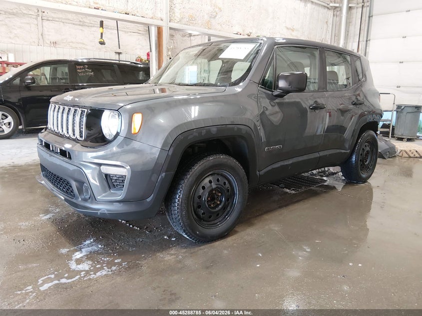 2021 Jeep Renegade VIN ZACNJDAB5MPN34053 IAAI salvage auction — REAR END, Salvage Title, sold $2,100 on 2026-07-26 (photo 2)