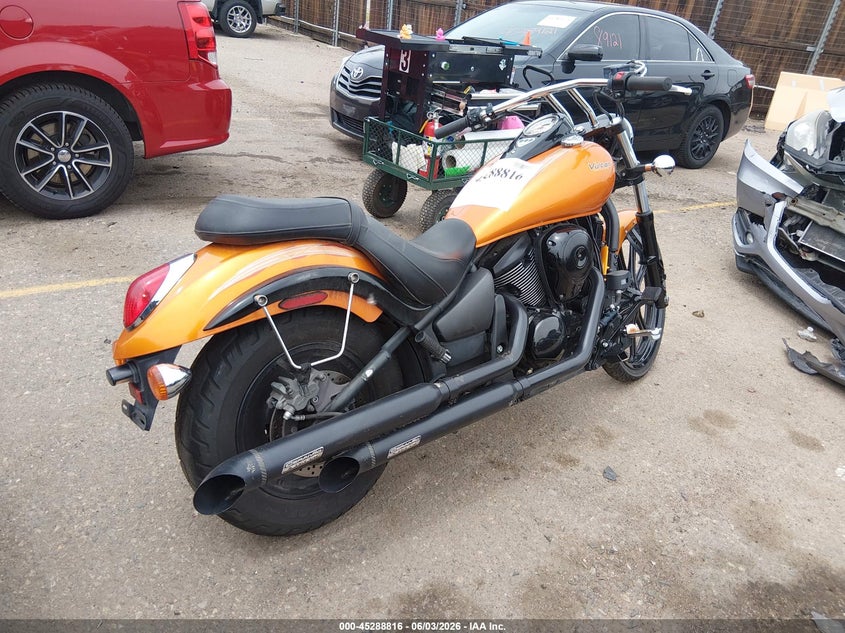 2012 Kawasaki Vn 900 VIN JKAVN2C13CA050858 IAAI salvage auction — FRONT END, Salvage (Colorado), sold $900 on 2026-07-08 (photo 4)