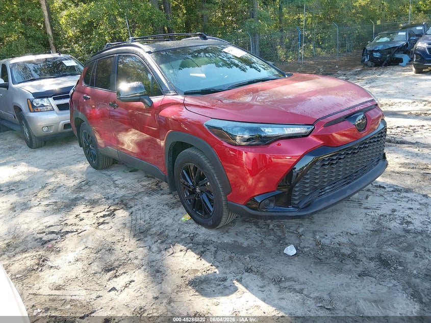 2025 Toyota Corolla cross VIN 7MUFBABG5SV083158 IAAI salvage auction — REAR END, Salvage Title, sold $11,700 on 2026-07-21 (photo 1)
