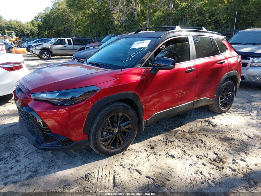 2025 Toyota Corolla cross VIN 7MUFBABG5SV083158 IAAI salvage auction — REAR END, Salvage Title, sold $11,700 on 2026-07-21 (photo 2)