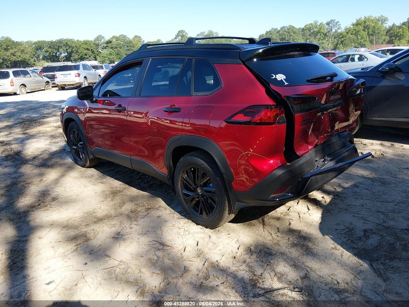 2025 Toyota Corolla cross VIN 7MUFBABG5SV083158 IAAI salvage auction — REAR END, Salvage Title, sold $11,700 on 2026-07-21 (photo 3)