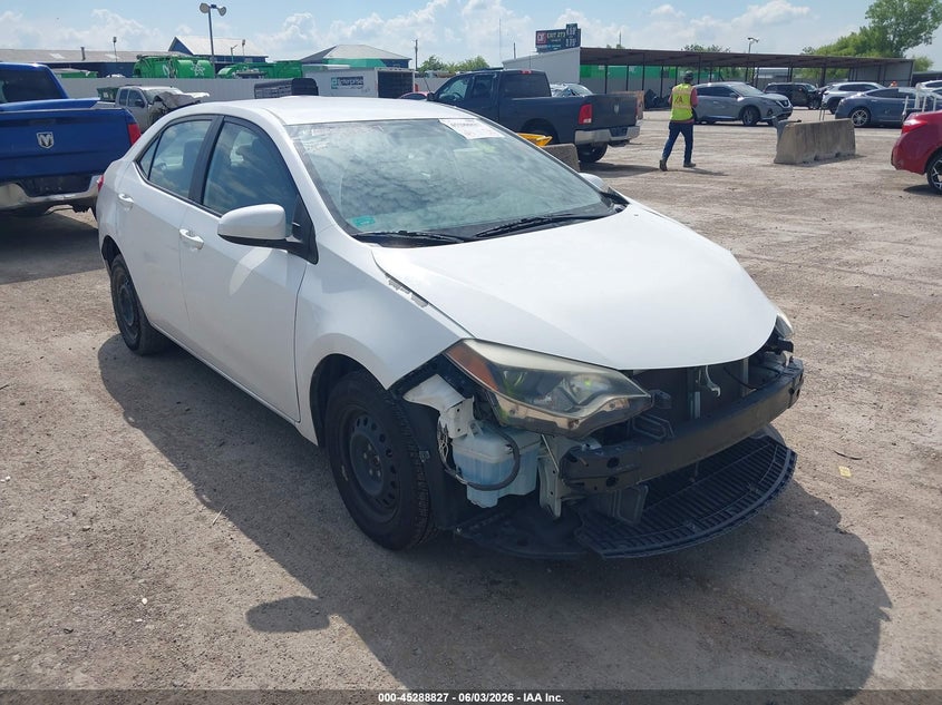 2014 Toyota Corolla VIN 5YFBURHE1EP042109 IAAI salvage auction — FRONT END, Salvage Title, sold $2,450 on 2026-07-11 (photo 1)