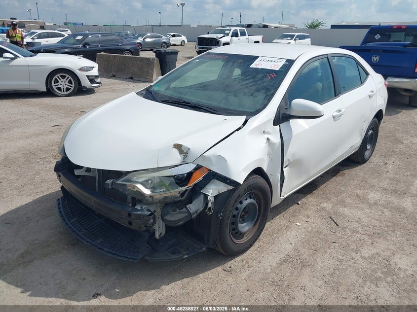 2014 Toyota Corolla VIN 5YFBURHE1EP042109 IAAI salvage auction — FRONT END, Salvage Title, sold $2,450 on 2026-07-11 (photo 2)