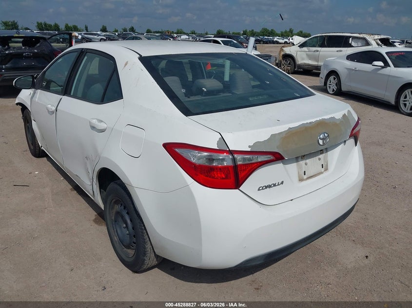 2014 Toyota Corolla VIN 5YFBURHE1EP042109 IAAI salvage auction — FRONT END, Salvage Title, sold $2,450 on 2026-07-11 (photo 3)