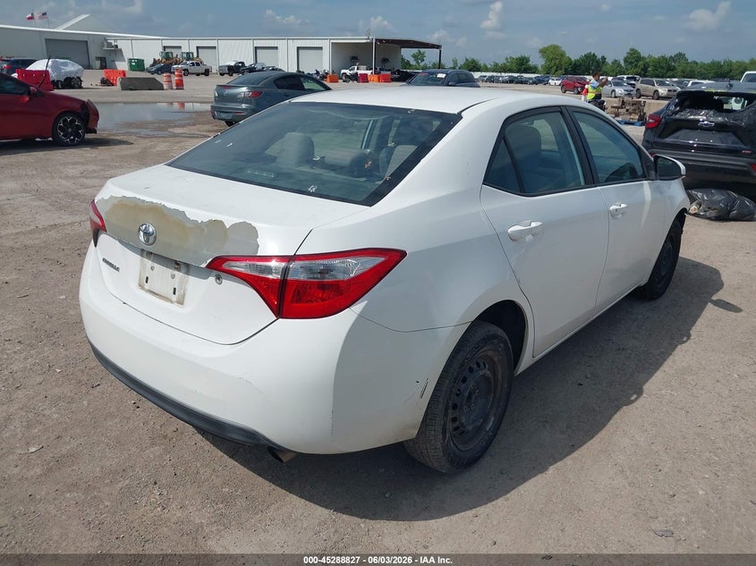 2014 Toyota Corolla VIN 5YFBURHE1EP042109 IAAI salvage auction — FRONT END, Salvage Title, sold $2,450 on 2026-07-11 (photo 4)