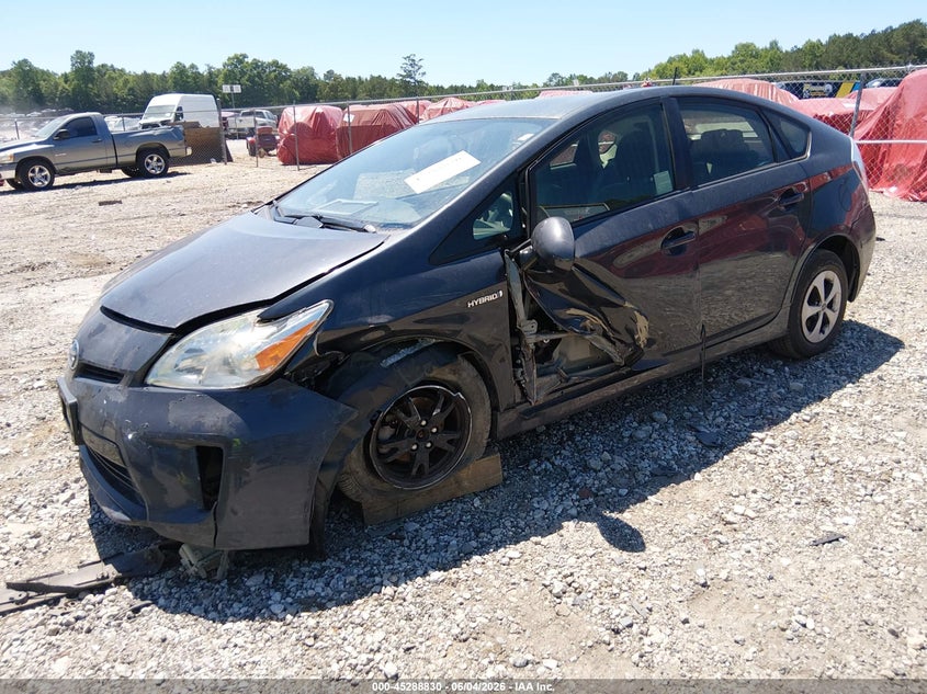 2014 Toyota Prius VIN JTDKN3DU1E1773747 IAAI salvage auction — LEFT FRONT, Salvage Title, sold $1,200 on 2026-07-17 (photo 2)
