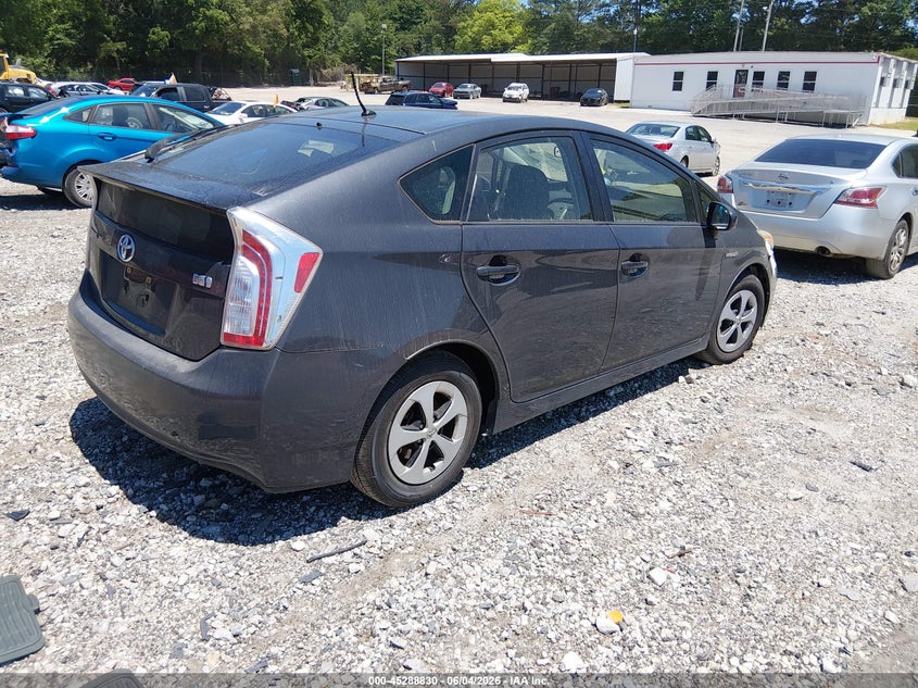 2014 Toyota Prius VIN JTDKN3DU1E1773747 IAAI salvage auction — LEFT FRONT, Salvage Title, sold $1,200 on 2026-07-17 (photo 4)