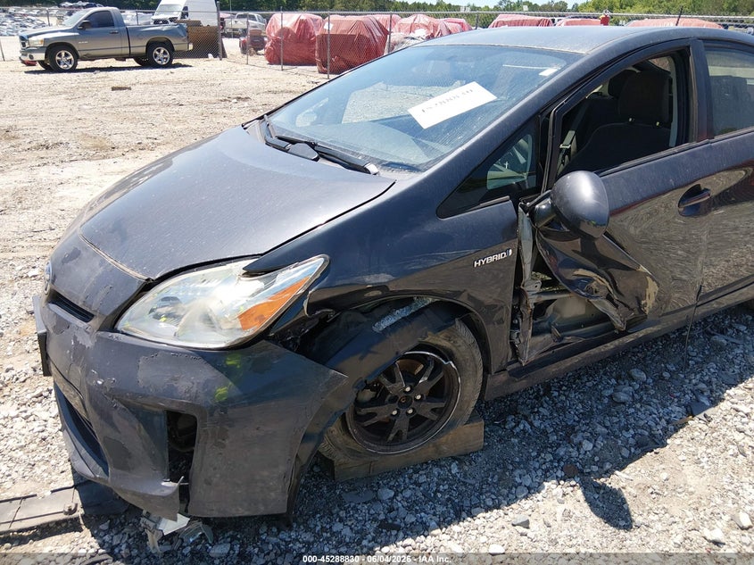 2014 Toyota Prius VIN JTDKN3DU1E1773747 IAAI salvage auction — LEFT FRONT, Salvage Title, sold $1,200 on 2026-07-17 (photo 6)
