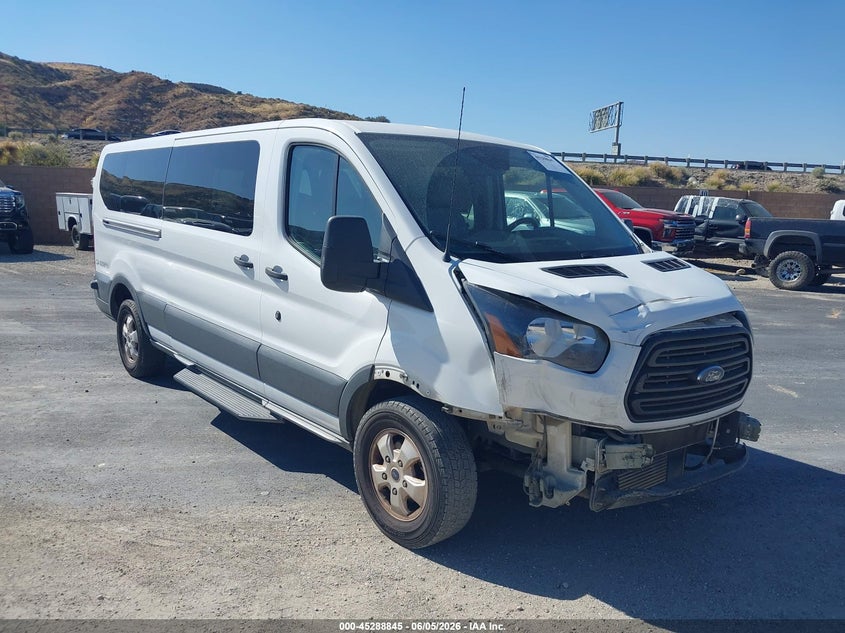 2017 Ford Transit VIN 1FBZX2YG3HKA81810 IAAI salvage auction — FRONT END, Salvage Title, sold $5,000 on 2026-07-11 (photo 1)