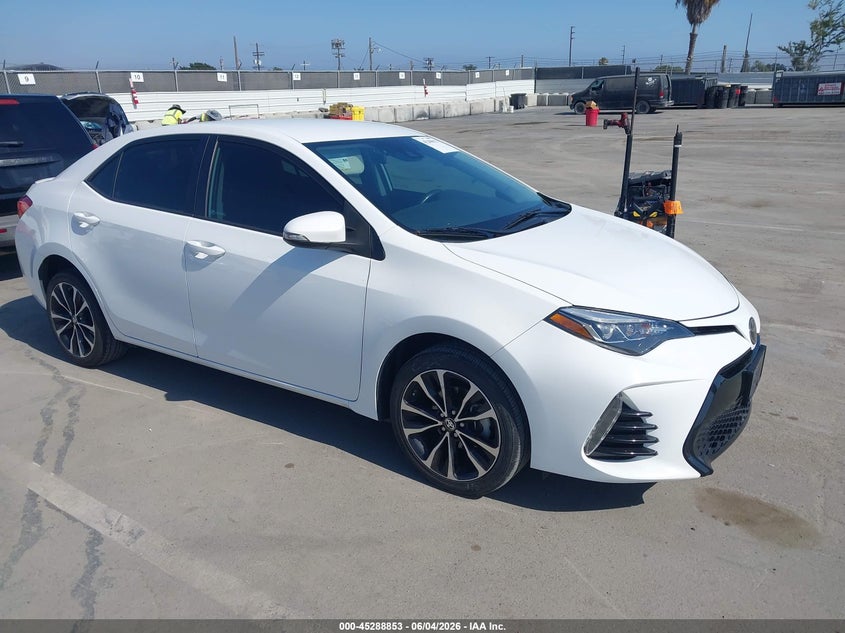 2017 Toyota Corolla VIN 5YFBURHE0HP722586 IAAI salvage auction — LEFT SIDE, Salvage Title, sold $1,450 on 2026-07-29 (photo 1)